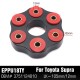 EPMAN LK=105mm/12mm Polyurethane Aluminum Transmission Mount Flex Disc Drive Shaft For Toyota Supra Lexus SC300 GS300 2JZ 92-051UZ Joint 3751124010 EPPU18TY