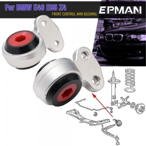 EPMAN Ball Joint Lower Bushings Front Control Arm Bush Replacement for BMW E46 3-Series 1999-2006 E85 Z4 2003-2008 EPPU21BM