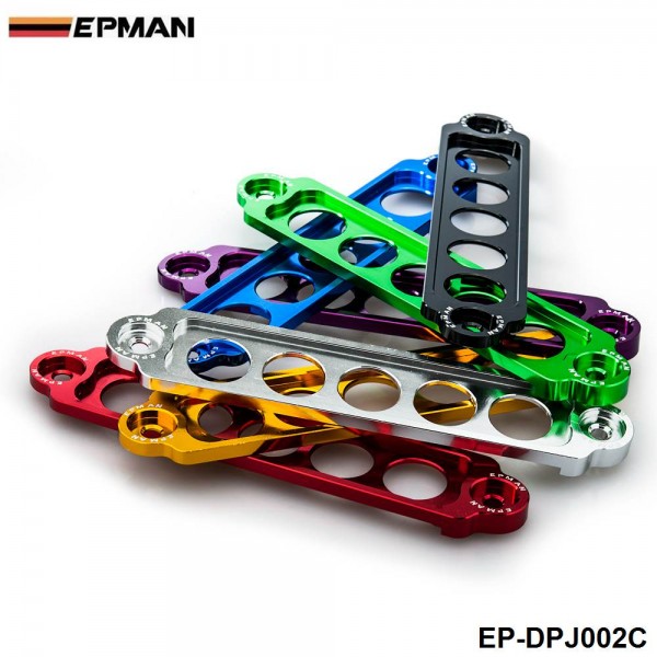 EPMAN Racing Aluminium Battery Tie Down For Honda Civic SI 02-05 Replace for PASSWORD JDM Style EP-DPJ002C EPMAN Racing Aluminium Battery Tie Down For Honda Civic SI 02-05 Replace for PASSWORD JDM Style EP-DPJ002C