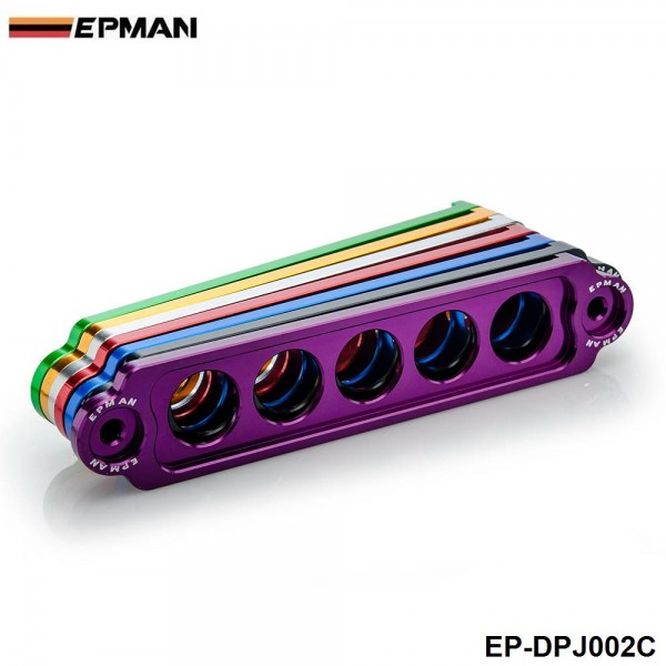 EPMAN Racing Aluminium Battery Tie Down For Honda Civic SI 02-05 Replace for PASSWORD JDM Style EP-DPJ002C