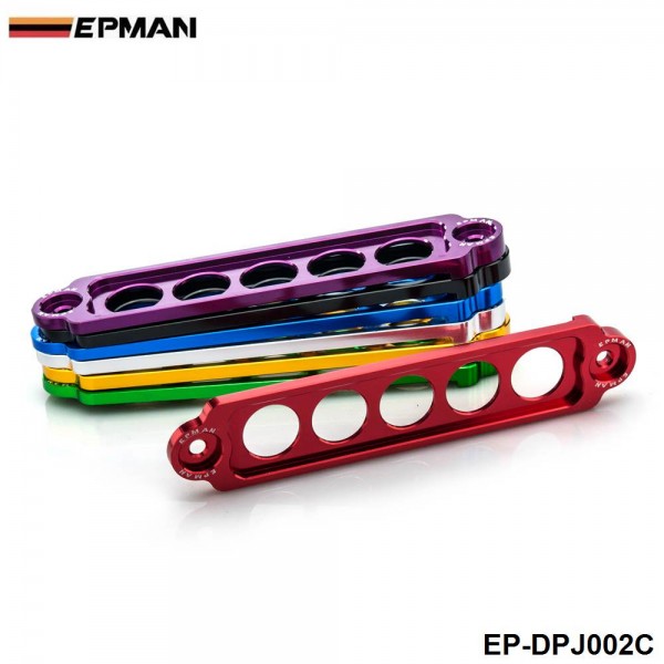 EPMAN Racing Aluminium Battery Tie Down For Honda Civic SI 02-05 Replace for PASSWORD JDM Style EP-DPJ002C