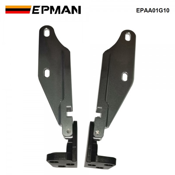 EPMAN Billet Quick Hood Hinge Release Latch For Honda Civic  EK  96-00 Acura  Integra CRV 92-01EPAA01G10