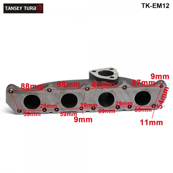Cast Turbo Exhaust Manifold For Audi 97-06 A4 / VW 98-05 Passat 1.8T 20V K03 K04 1.8T Transverse TK-EM12