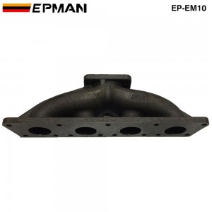 EPMAN Longitudinal T3/T25 Cast Iron Turbo Exhaust Manifold Header For VW VAG 1.8 1.8T 20V EP-EM10