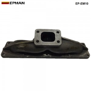 EPMAN- Longitudinal T3/T25 Cast Iron Turbo Exhaust Manifold Header For VW VAG 1.8 1.8T 20V EP-EM10