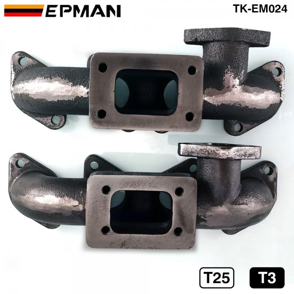 TANSKY Cast Turbo Manifold With T3/ T25 Flange of 38mm Wastegate For VW 16V Golf Jetta Gti Audi A3 TK-EM024 TANSKY Cast Turbo Manifold With T3/ T25 Flange of 38mm Wastegate For VW 16V Golf Jetta Gti Audi A3 TK-EM024