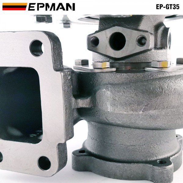 TANSKY GT35 GT3582R Compressor:A/R 0.70 Turbine:A/R 0.82 T3 Flange Wet Float Bearing 4 Bolt 400-600hp Turbocharger Turbo Charger EP-GT35 TANSKY GT35 GT3582R Compressor:A/R 0.70 Turbine:A/R 0.82 T3 Flange Wet Float Bearing 4 Bolt 400-600hp Turbocharger Turbo Charger EP-GT35