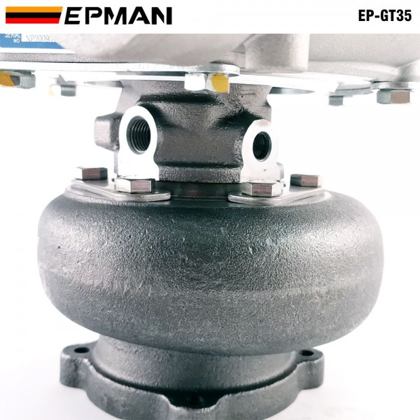 TANSKY GT35 GT3582R Compressor:A/R 0.70 Turbine:A/R 0.82 T3 Flange Wet Float Bearing 4 Bolt 400-600hp Turbocharger Turbo Charger EP-GT35 TANSKY GT35 GT3582R Compressor:A/R 0.70 Turbine:A/R 0.82 T3 Flange Wet Float Bearing 4 Bolt 400-600hp Turbocharger Turbo Charger EP-GT35