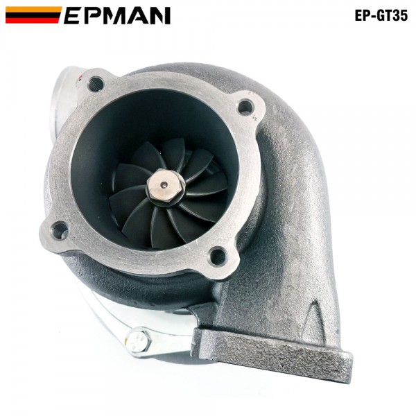 TANSKY GT35 GT3582R Compressor:A/R 0.70 Turbine:A/R 0.82 T3 Flange Wet Float Bearing 4 Bolt 400-600hp Turbocharger Turbo Charger EP-GT35 TANSKY GT35 GT3582R Compressor:A/R 0.70 Turbine:A/R 0.82 T3 Flange Wet Float Bearing 4 Bolt 400-600hp Turbocharger Turbo Charger EP-GT35