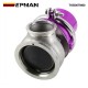 TANSKY - (purple,black) 60mm Turbo V-band 60mm External Waste Gate Bypass Exhaust Manifold + Spring TK-B007 TANSKY - (purple,black) 60mm Turbo V-band 60mm External Waste Gate Bypass Exhaust Manifold + Spring TK-B007