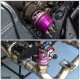 TANSKY - (purple,black) 60mm Turbo V-band 60mm External Waste Gate Bypass Exhaust Manifold + Spring TK-B007