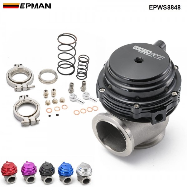 Epman MVR 44mm V Band External Wastegate Kit 24PSI Turbo Wastegate with V Band Flange EPWS8848