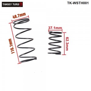 TANSKY 38mm Turbo External Wastegate WG Spring Coated Replacement 14 PSI/8PSI 1BAR FOR TURBO SMART TK-WSTH001