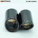 EPMAN -304SS Dual Exhaust Black Chrome Muffler Tips For BMW 5 Serice N20 engine EP-EM8124BMWT
