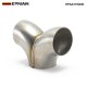 EPMAN Stainless Steel Universal Welding Exhaust Pipe Precision T-Style Y-Pipe Structure For racing cars, trucks, and motorcycles Exhaust Systems EPAA17G03K