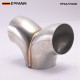 EPMAN Stainless Steel Universal Welding Exhaust Pipe Precision T-Style Y-Pipe Structure For racing cars, trucks, and motorcycles Exhaust Systems EPAA17G03K EPMAN Stainless Steel Universal Welding Exhaust Pipe Precision T-Style Y-Pipe Structure For racing cars, trucks, and motorcycles Exhaust Systems EPAA17G03K