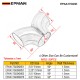 EPMAN Stainless Steel Universal Welding Exhaust Pipe Precision T-Style Y-Pipe Structure For racing cars, trucks, and motorcycles Exhaust Systems EPAA17G03K EPMAN Stainless Steel Universal Welding Exhaust Pipe Precision T-Style Y-Pipe Structure For racing cars, trucks, and motorcycles Exhaust Systems EPAA17G03K
