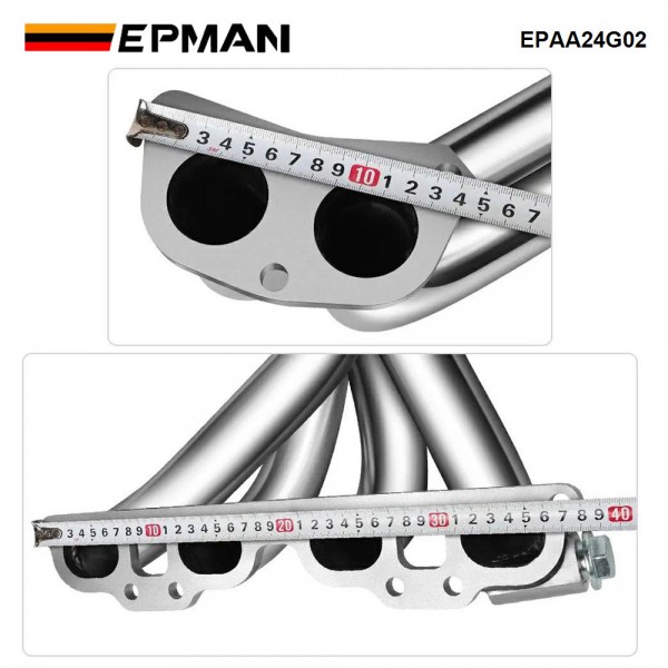 EPMAN Stainless Steel Exhaust Manifold Header For Nissan 200Sx / Sentra / NX Infiniti G20 2.0L 1991-2001 EPAA24G02 EPMAN Stainless Steel Exhaust Manifold Header For Nissan 200Sx / Sentra / NX Infiniti G20 2.0L 1991-2001 EPAA24G02