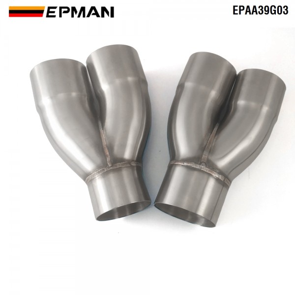 EPMAN T304 Stainless Steel 2-1 2in1 Merge Collectors EPAA39G03
