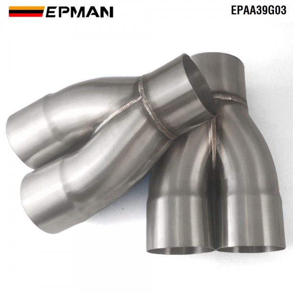 EPMAN T304 Stainless Steel 2-1 2in1 Merge Collectors EPAA39G03