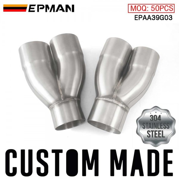 EPMAN T304 Stainless Steel 2-1 2in1 Merge Collectors EPAA39G03