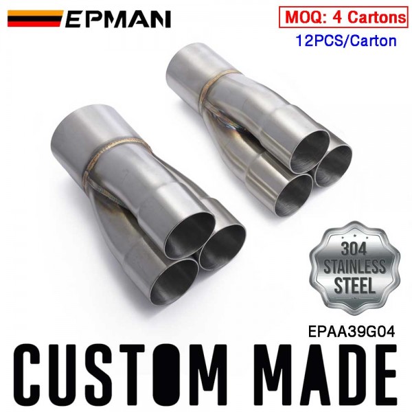 TANSKY T304 Stainless Steel 3-1 Merge Collectors (12PCS/Carton) EPAA39G04 TANSKY T304 Stainless Steel 3-1 Merge Collectors (12PCS/Carton) EPAA39G04