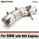 EPMAN 4" Stainless Steel Turbo Downpipe for BMW 335i & 335xi N55/F20/F21/F30 2013/07+ For BMW M135i & M135xi N55 Exhaust System EPDP023