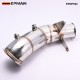 EPMAN 4" Stainless Steel Turbo Downpipe for BMW 335i & 335xi N55/F20/F21/F30 2013/07+ For BMW M135i & M135xi N55 Exhaust System EPDP023