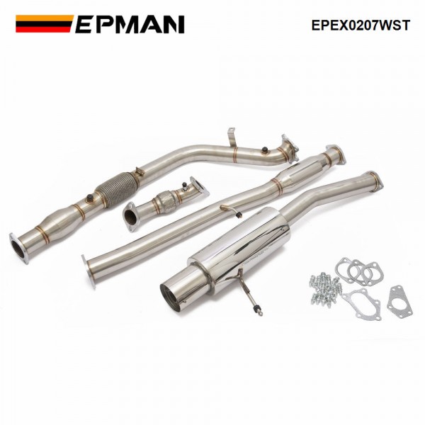 EPMAN For 2002-2007 Subaru Impreza WRX STI Pipe +Catback Exhaust+Muffler EPEX0207WST 