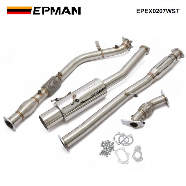 EPMAN For 2002-2007 Subaru Impreza WRX STI Pipe +Catback Exhaust+Muffler EPEX0207WST 
