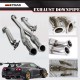 EPMAN Racing Spec Catless Exhaust Downpipes for Turbo Mid Y-pipe /System for Nissan GTR R35 EPEXD35GT