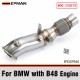EPMAN B48 Exhasut Catless Downpipe for BMW F20 F30 G20 | +30HP Gain | Stainless Steel EPEXDPB48
