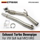 EPMAN Stainless Steel Twister Exhaust Downpipe For VW Golf Audi MK5 MK6 GTI 2.0 TSL EPEXH0610MK5 EPMAN Stainless Steel Twister Exhaust Downpipe For VW Golf Audi MK5 MK6 GTI 2.0 TSL EPEXH0610MK5