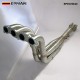 EPMAN Header Exhaust Downpipe 3" 4-1 Tri-Y For Honda Civic EK EG DC2 K Series K20 K24 V-Band Down Pipe EPEXHK20
