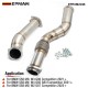EPMAN Exhaust Catless Down Pipes For BMW S58 3.5" Fat Boy Downpipes M2 M3 M4 G87 G80 G82 G83 EPEXM234B