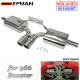 TANSKY Stainless Steel Catback Exhaust for 986 Boxster Base&S 2.5L 2.7L & 3.2L Manifold Exhaust Kit EPEXT986PR