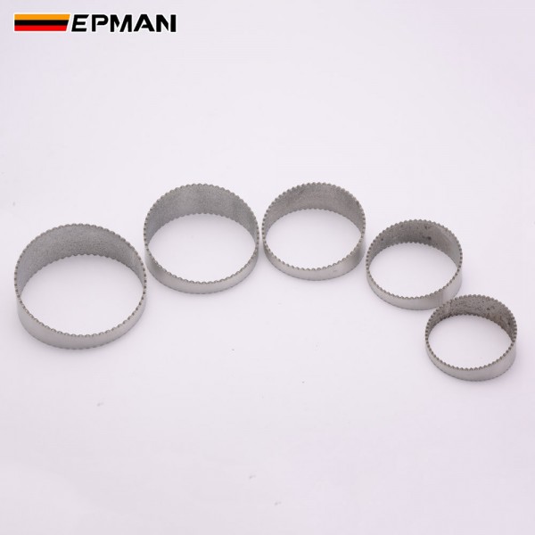 EPMAN Custom Universal Stainless Steel 304 Exhaust Pies Sawtooth Pie Cut - Angle Segment 15Degree | 1.5mm 1D Radius EPHJG EPMAN Custom Universal Stainless Steel 304 Exhaust Pies Sawtooth Pie Cut - Angle Segment 15Degree | 1.5mm 1D Radius EPHJG