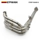 EPMAN Stainless Racing Header Exhaust Manifold for Honda Acura Civic Si Integra B-Series B16 B18 EPMFH1804B16