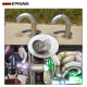 EPMAN Stainless Steel 1.5", 1.75", 2", 2.25", 2.5", 2.75", 3", 3.5", 4" Weldable 45° Elbows for Car Modified Exhaust Elbow Pipe, Exhaust Downpipe Cutout Stair Handrail etc.