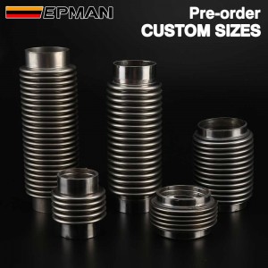 TANSKY SS201 SS304 Exhaust Welded Bellow Flex Joint Pipe High Temperatur Car Exhaust Flex Bellow Accessories (Pre-Order)