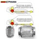 EPMAN SS304 Outer Braid Exhaust Stainless Flex Bellow Flexible Pipe 2.5" 3" 3.5" 4" With Interlock for Automotive (Pre-Order)