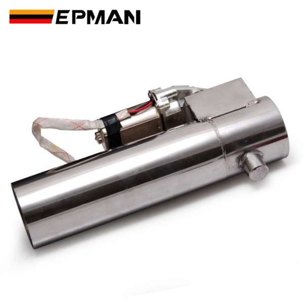 EPMAN 2.0"/2.25"/2.5"/2.75"/3.0" Exhaust Pipe Electric I Pipe Exhaust Electrical Cutout With Remote Control Valve EP-CUT01G