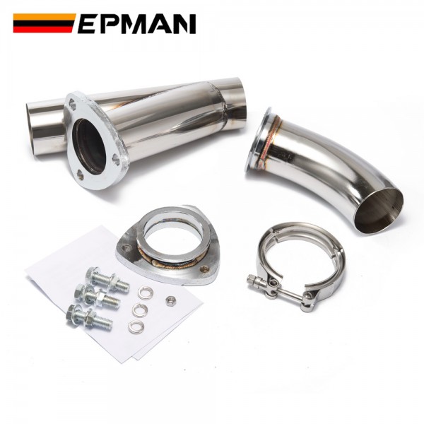 EPMAN 2"/2.25"/2.5"/2.75"/3"/3.5" Elextric Exhaust Catback/Downpipe Cutout/E-cut Out W/Switch ByPASS Valve Kit + Remote EP-CUT2Y