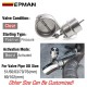 EPMAN New Boost Activated Exhaust Cutout / Dump 51mm/60mm/63mm/70mm/76mm/89mm/102mm Close Style Pressure: About 1 BAR 