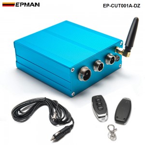 EPMAN - Electric Control Box+2 Wireless Remote+Wire Harness For Exhaust Control Valve EP-CUT001A-DZ