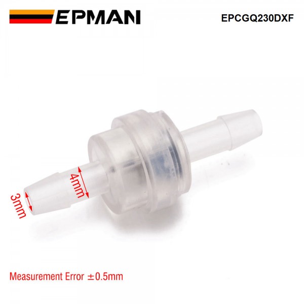 EPMAN Inline Brake Servo Non Return Valve Check OneWay Brake Booster