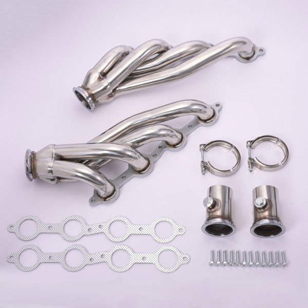 EPMAN Universal LS Swap Conversion Exhaust Headers LS1, LS2, LS3, LS6, LS Engines Truck & SUV,4.8L, 5.3L, 5.7L, 6.0L, 6.2L Engines, V8 Engines EPEXHLS110