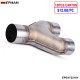 EPMAN Universal Y-Pipe Exhaust Pipe Tip Dual 2.25"/2.5"/3" Inlet / Outlet Stainless Steel 10PCS/Carton EPEXY2210Y EPMAN Universal Y-Pipe Exhaust Pipe Tip Dual 2.25"/2.5"/3" Inlet / Outlet Stainless Steel 10PCS/Carton EPEXY2210Y