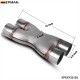 EPMAN Universal Crossover X-Pipe Dual 2.25"/2.5"/3" In/Out Stainless Steel Muffler Exhaust Tip 10PCS/Carton EPEXY2212X