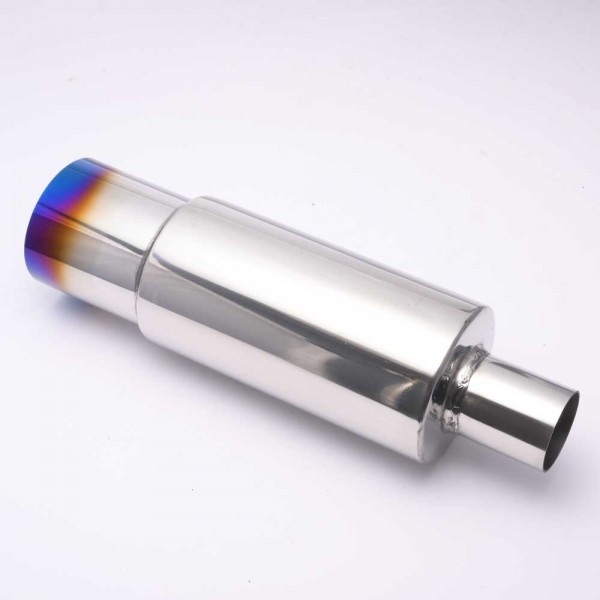 TANSKY 6PCS/Carton Stainless Steel 4" 102mm Outlet Round Exhaust Muffler BURNT TIP 51mm 57mm 63mm 76mm (Pre-Order Customization) TANSKY 6PCS/Carton Stainless Steel 4" 102mm Outlet Round Exhaust Muffler BURNT TIP 51mm 57mm 63mm 76mm (Pre-Order Customization)